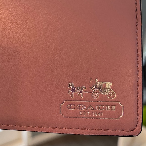 Coach check book cover - Picture 3 of 3